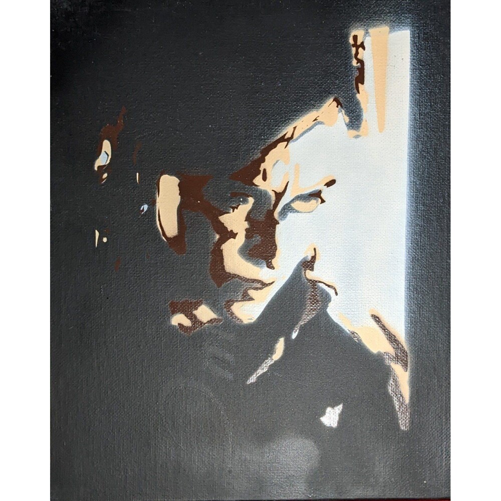 The Last of Us Spray Paint Art Piece